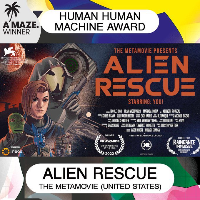 A MAZE Winner - Human Human Machiene Award